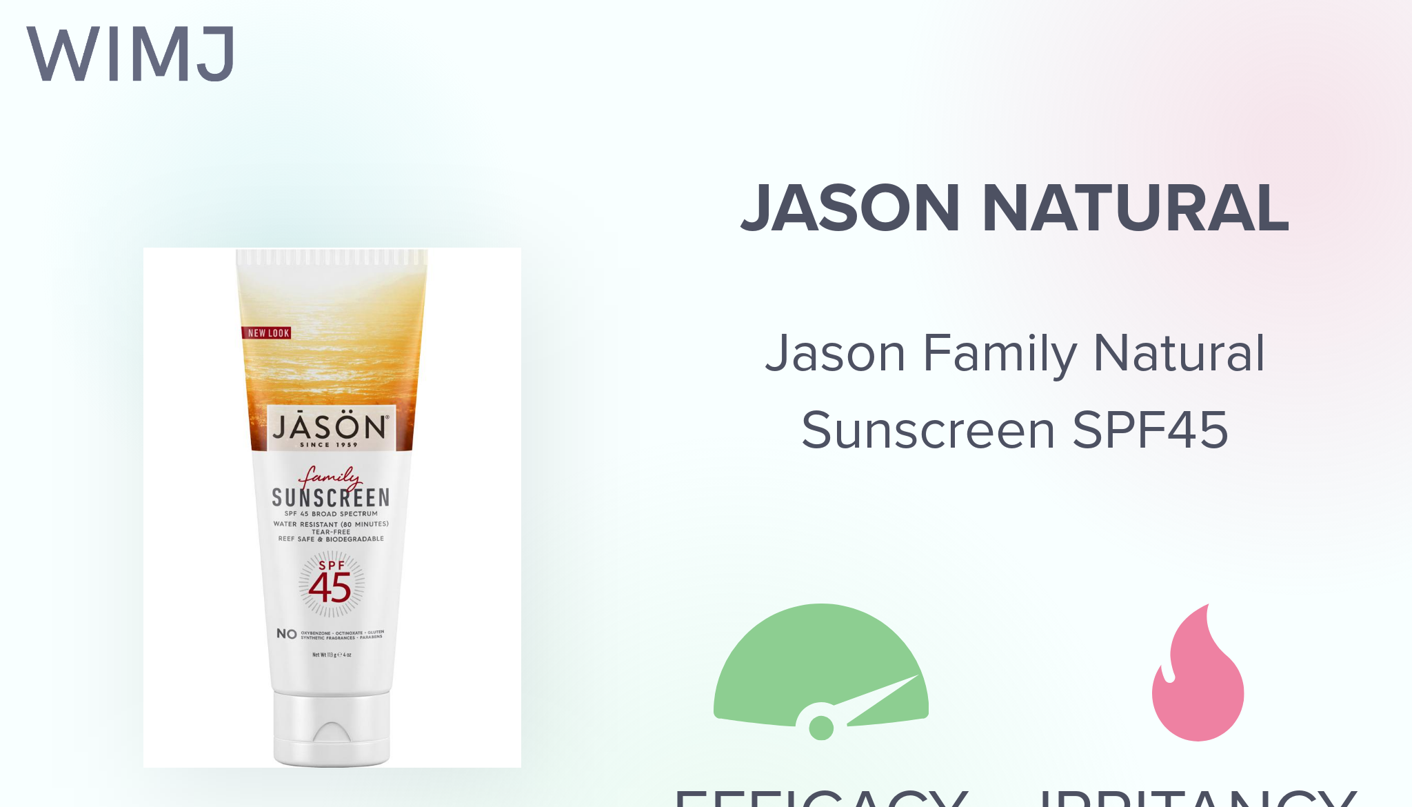 Jason sunscreen best sale